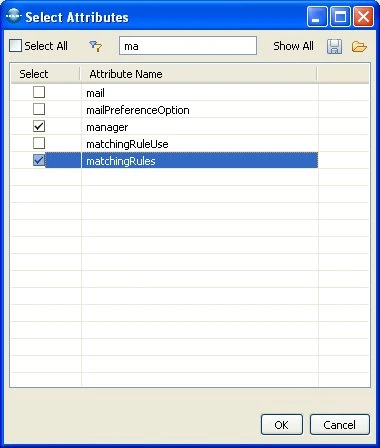 LDAP Export in CSV Step 4